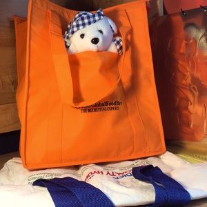 2 Large Grocery Shopping Bags: Canvas & Insulated